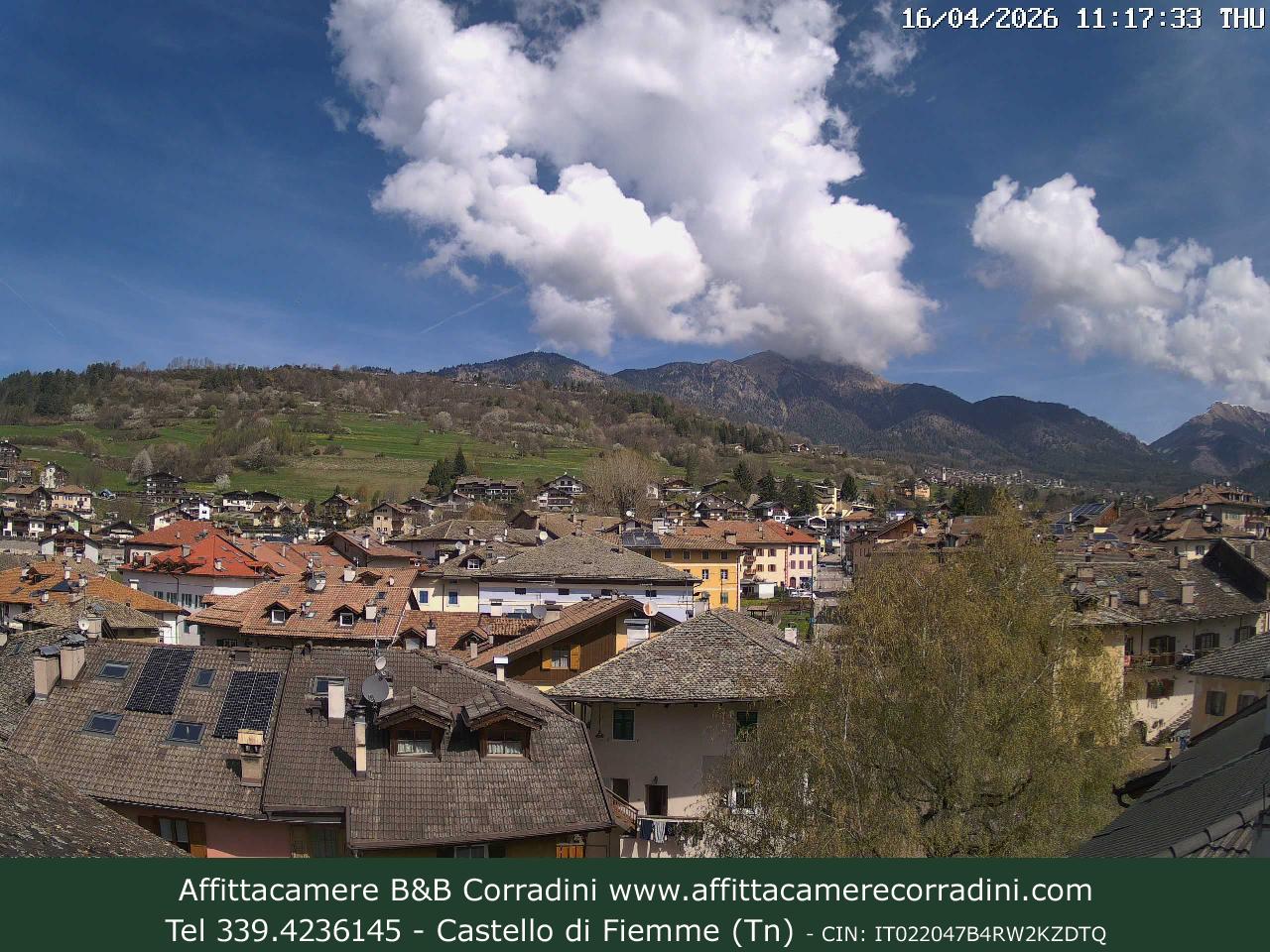 Webcam Meteo Castello di Fiemme