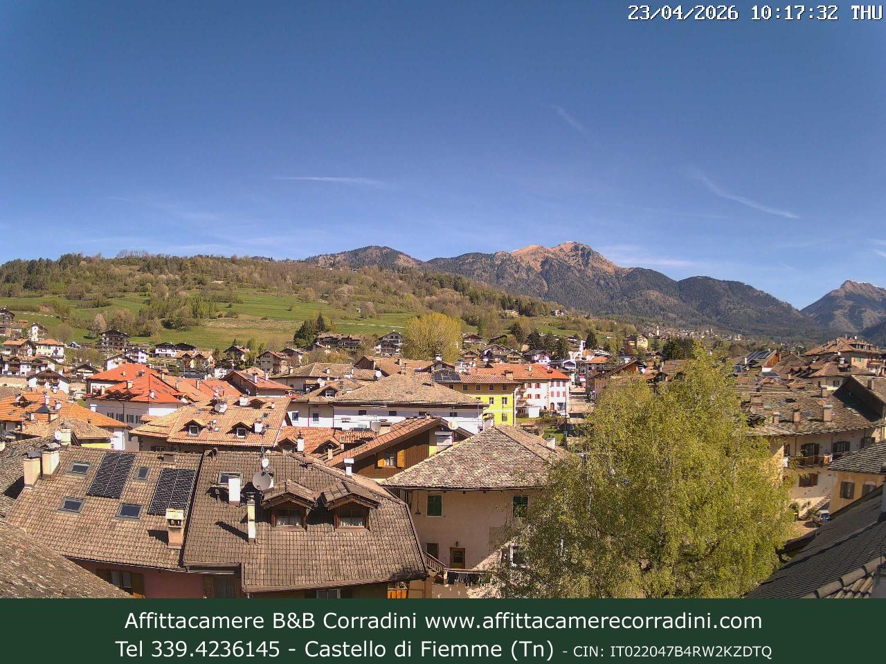 Webcam Meteo Castello di Fiemme