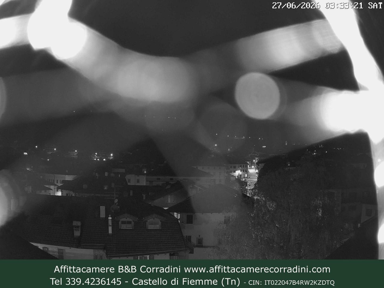 Webcam Affittacamere Corradini Castello di Fiemme