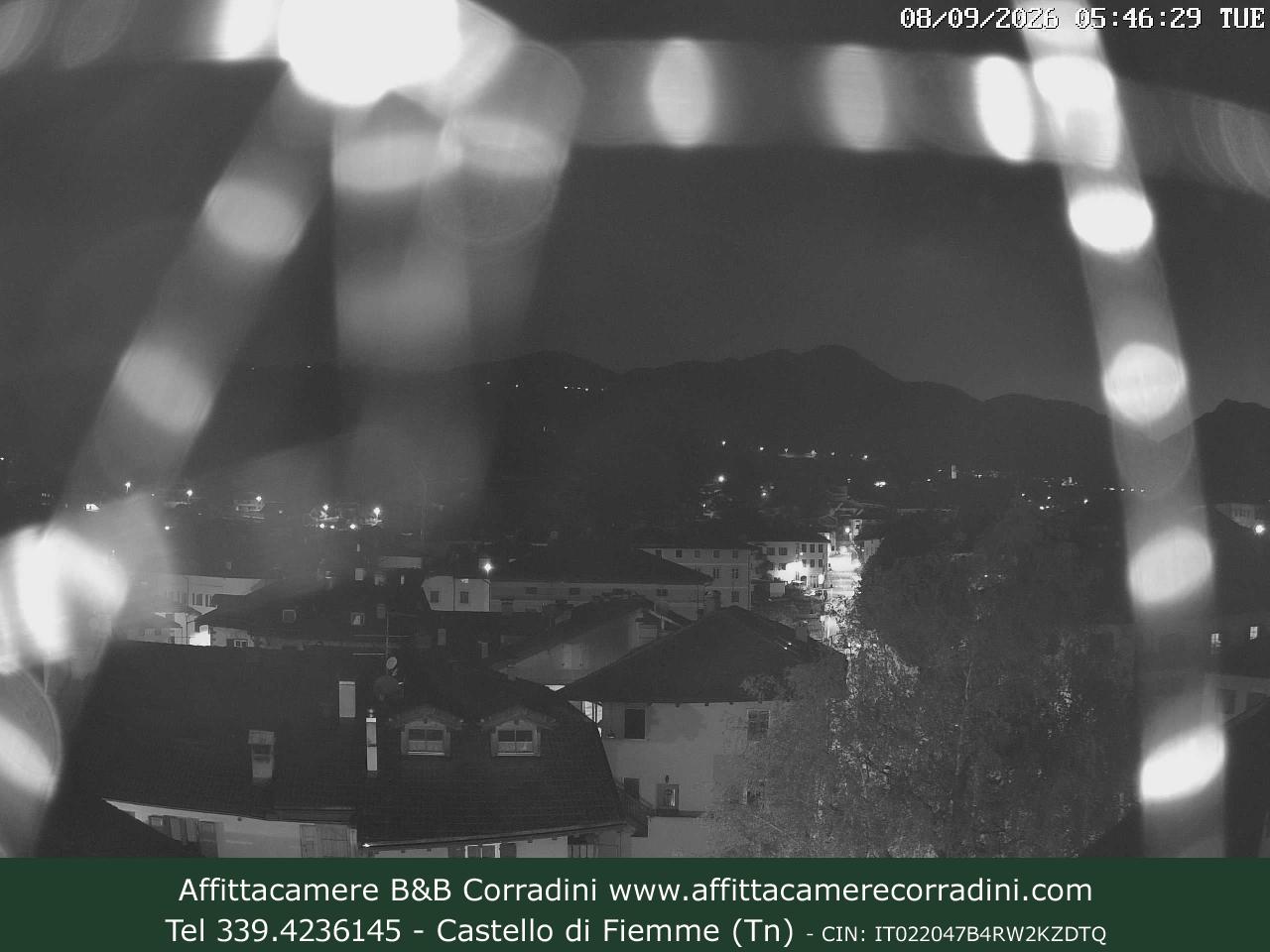 Webcam Affittacamere Corradini Castello di Fiemme