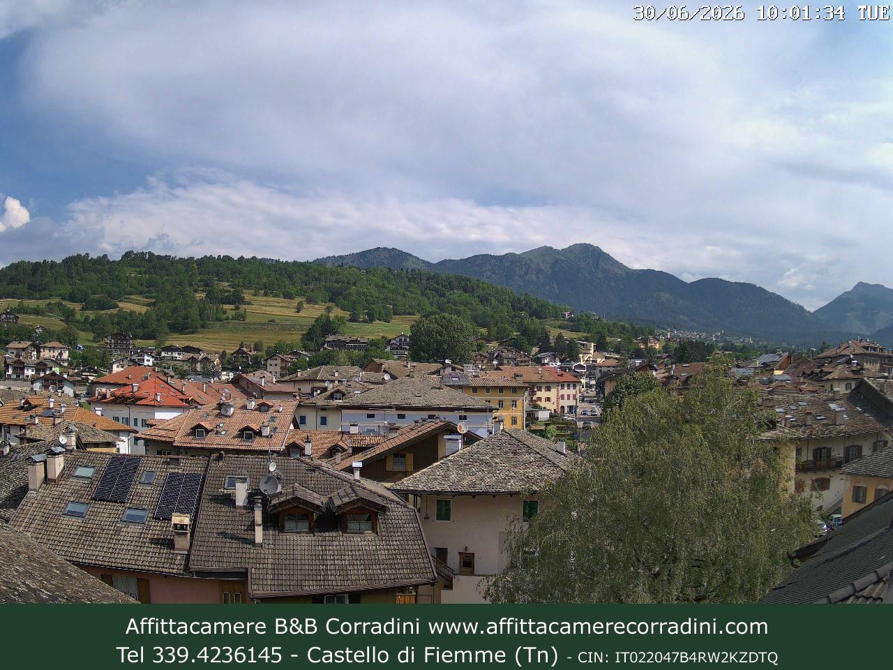 Webcam Meteo Castello di Fiemme