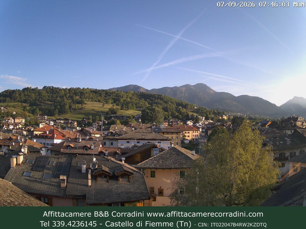 Webcam Meteo Castello di Fiemme