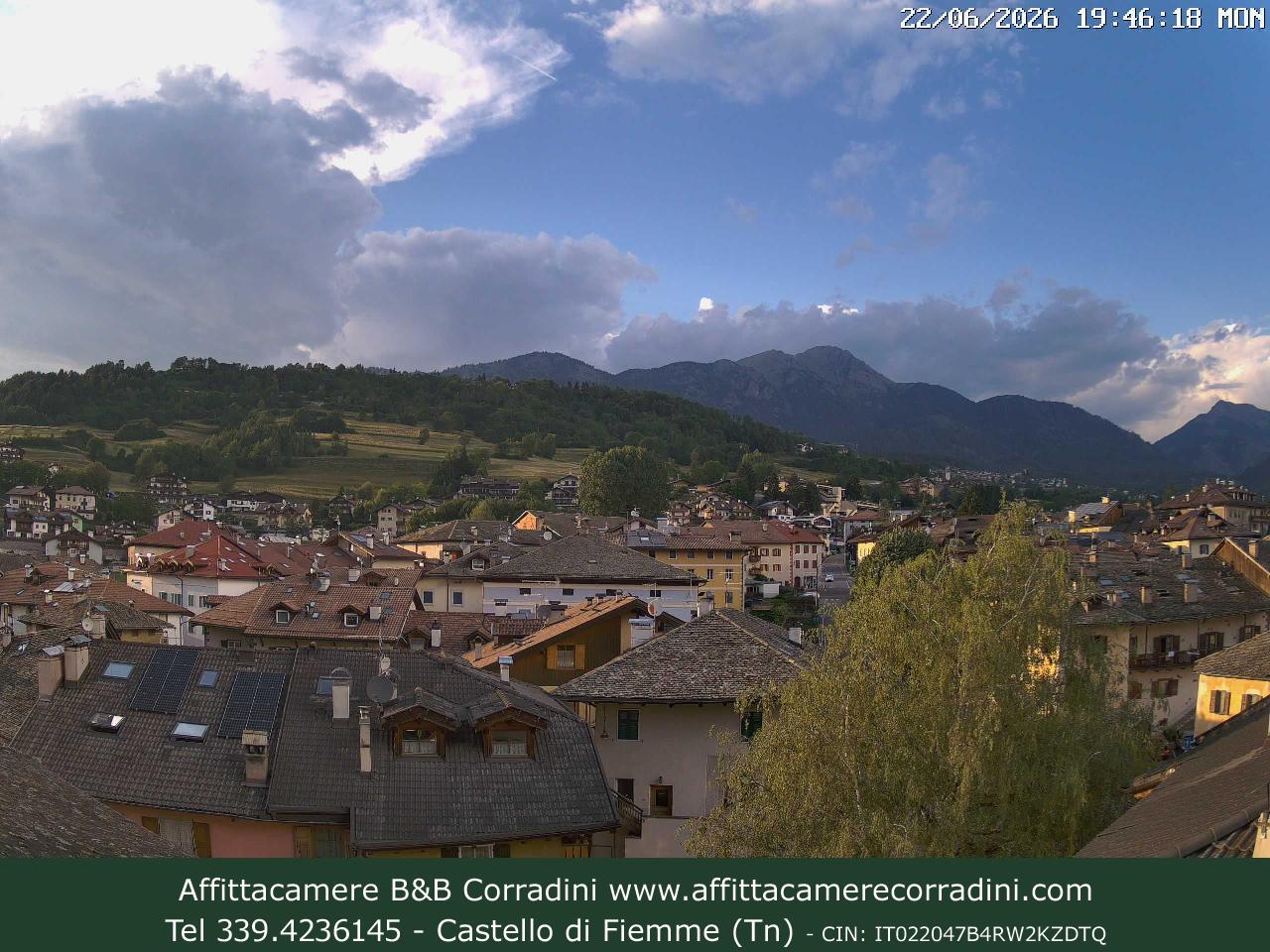 Webcam Meteo Castello di Fiemme