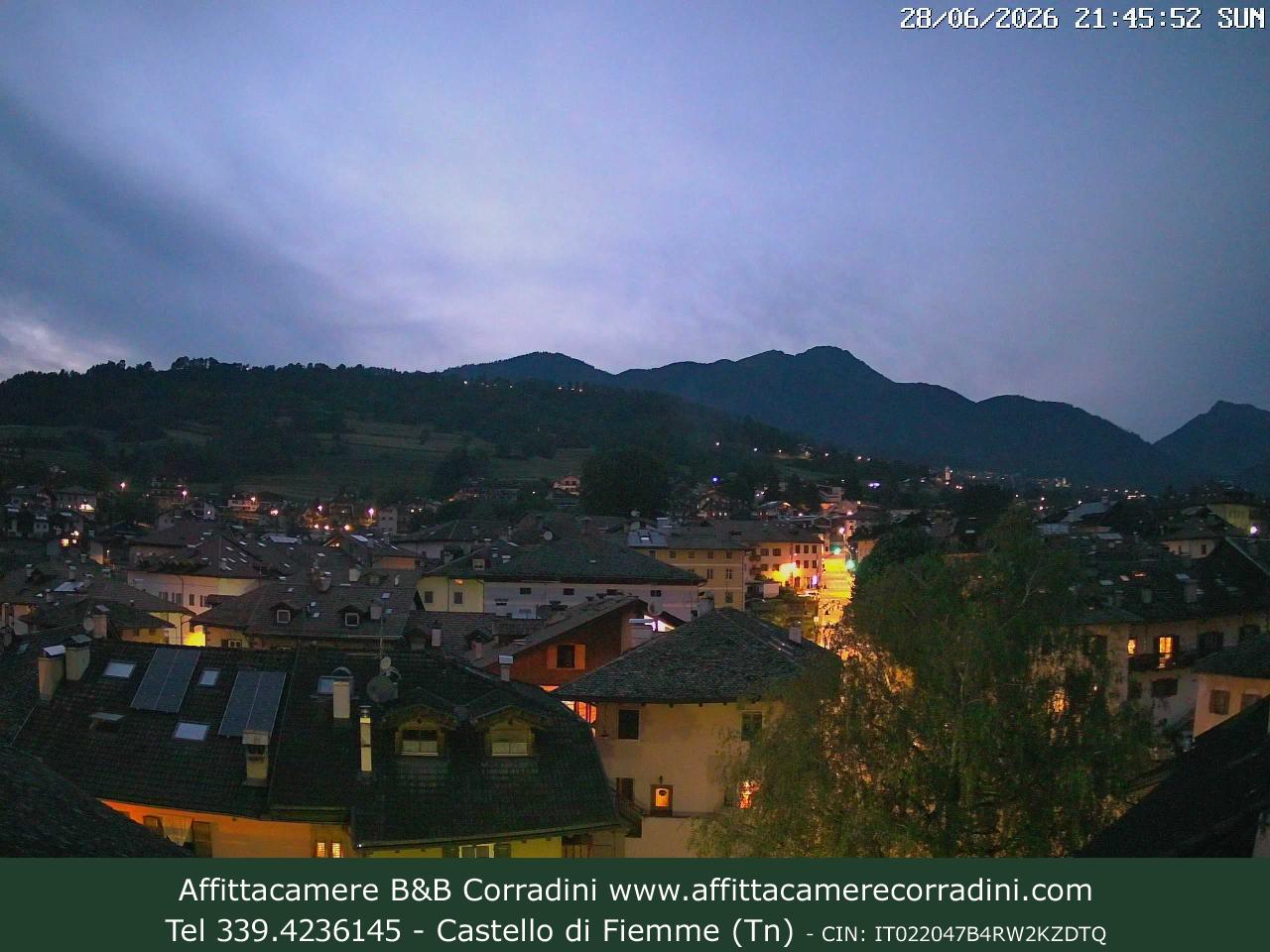 Webcam Meteo Castello di Fiemme